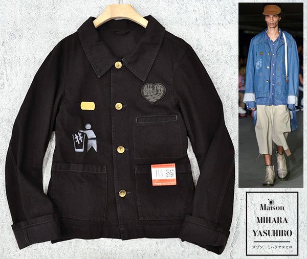 18SSランウェイ着 定価8.2万 美品 メゾンミハラヤスヒロ MAISON MIHARA 