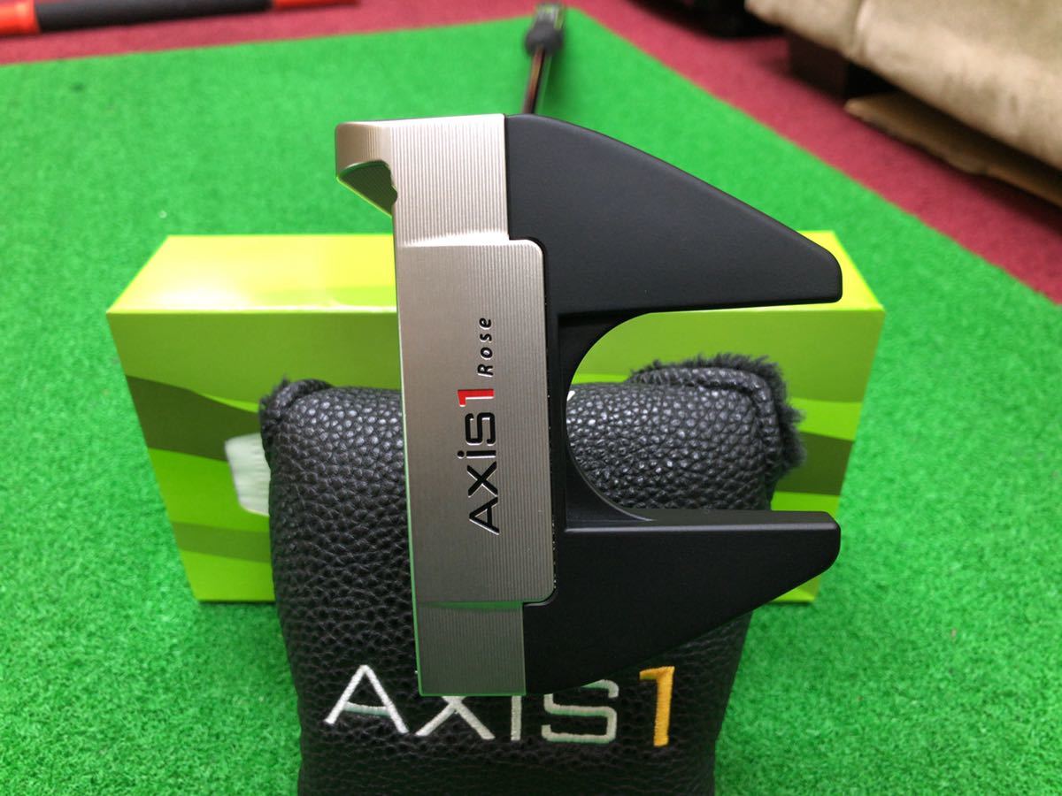  AXIS1 アクシスワン ローズマレット パター 34inch ジャスティン ローズ 使用パター Justin Rose(パター)｜売買されたオークション情報、yahooの商品情報をアーカイブ公開 - オークファン 男性右きき用