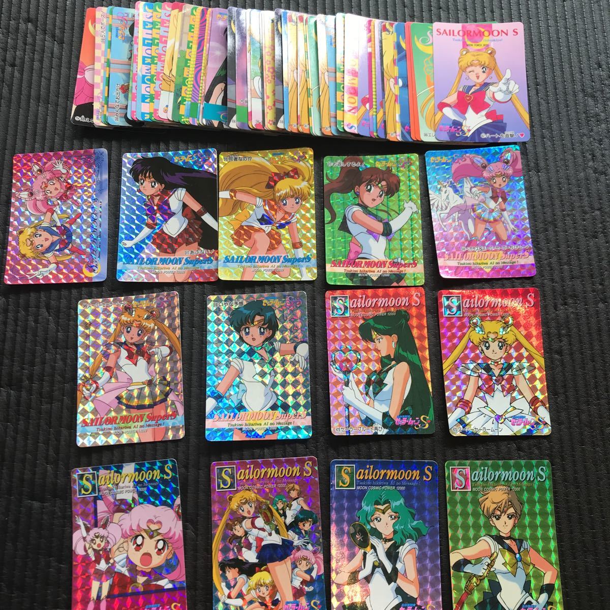 匿名配送セーラームーン カード シール まとめて 35枚 入手困難
