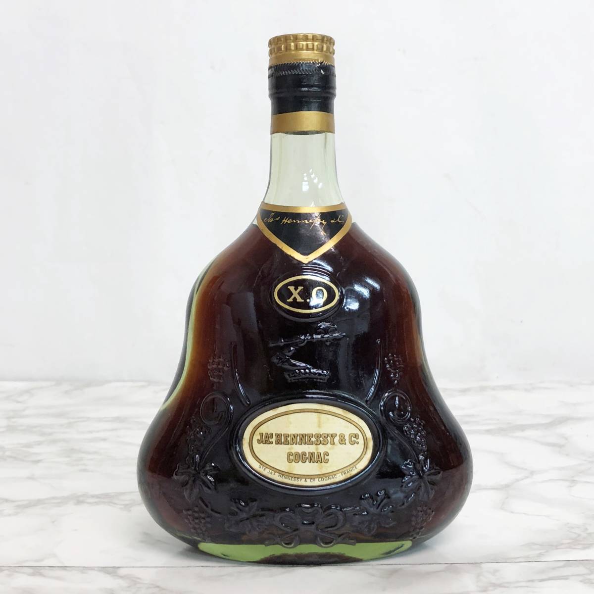 超激得，豊富な 11755 未開栓 JA's HENNESSY XO ジャズ ヘネシー 金キャップグリーンボトル コニャック ブランデー 700ml(ヘネシー)｜売買されたオークション情報、yahooの商品情報をアーカイブ公開 - オークファ コニャック