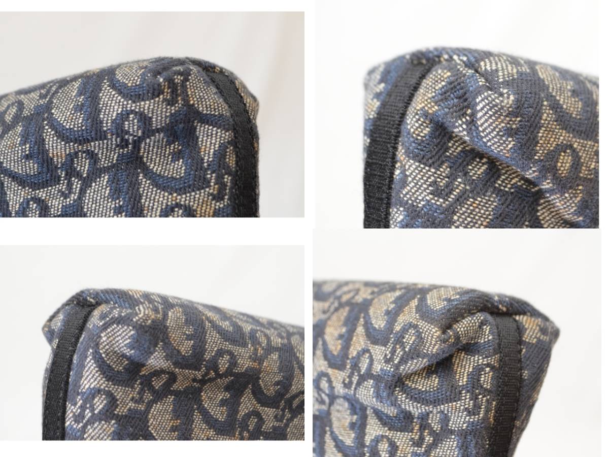 Christian Dior クリスチャン ディオール PZ0072 トロッター ネイビー 