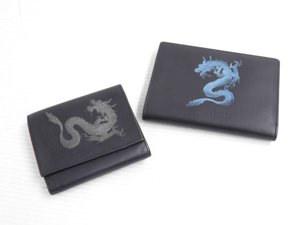 A3b壱◇【美品＆中古品】ジャンポールゴルチエ 二つ折り・三つ折り財布 