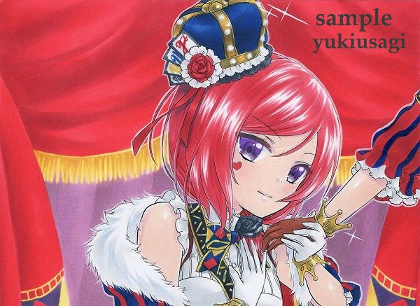 同人手描きイラスト 西木野真姫/ラブライブ /手品師編 A4の入札履歴