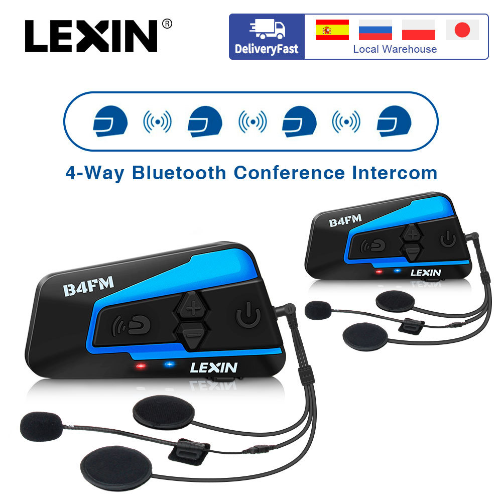 安心のアフターケア 2個セット LEXIN LX- B4FM バイク インカム
