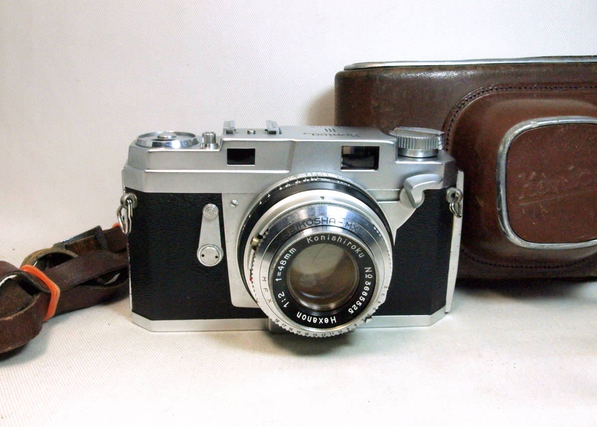 コニカ Ⅲ 48mm F2 / Konica III ☆整備済・美品☆ レンジファインダー