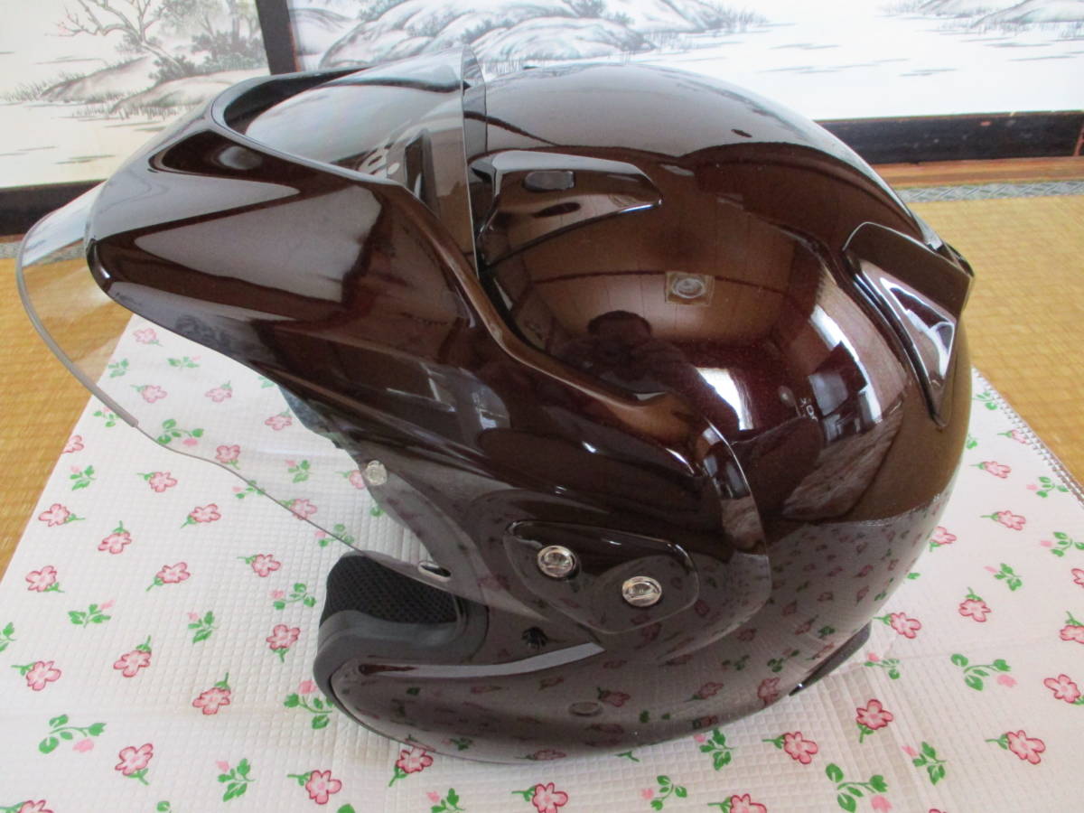 アライ ヘルメット ひらべったい CT-Z グラスマルーン