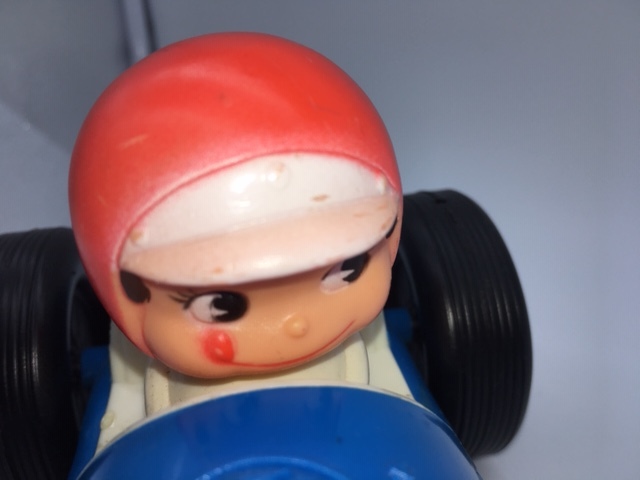 ペコちゃん ロケットカー 不二家 昭和レトロ ビンテージ ソフビ人形