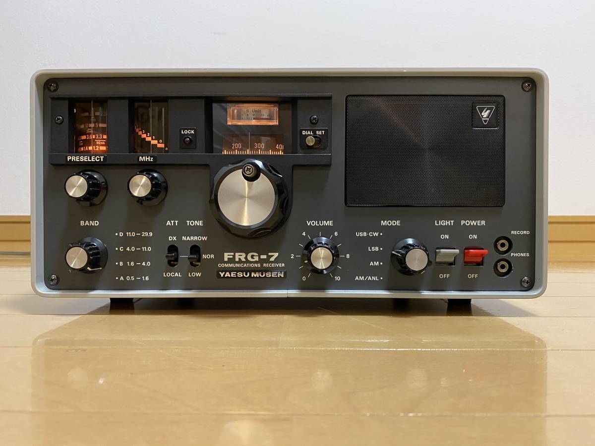 八重洲 YAESU FRG-7 【まあ美品】 Yahoo!オークション - 「yaesu frg-7