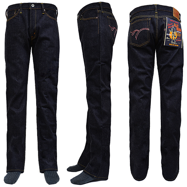 フラットヘッド 新品 2011 20oz 限定品 タイトストレート ジーンズ W34 