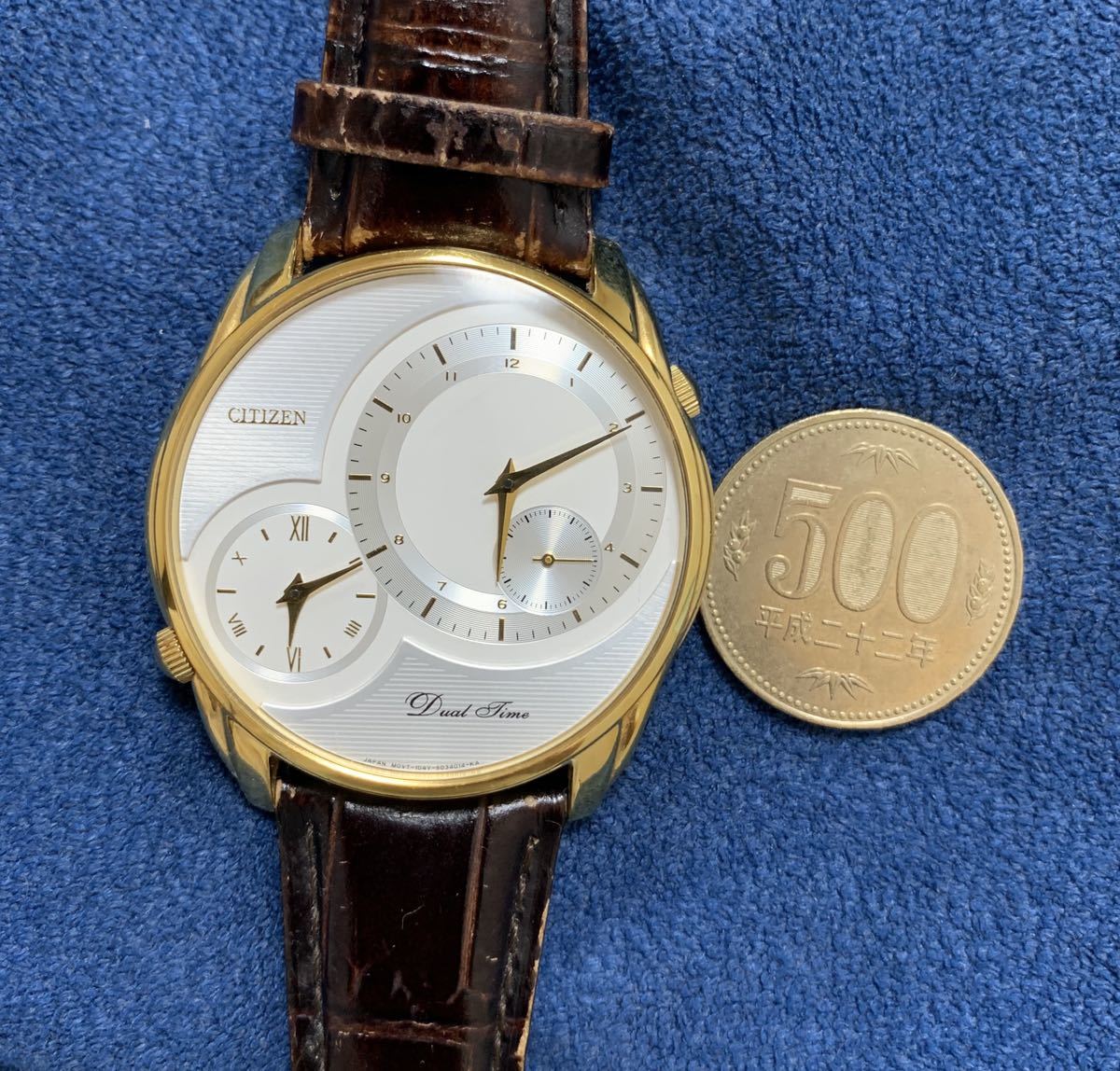  稼働 シチズン デュアルタイム メンズ 腕時計 CITIZEN dual time クォーツ 型番: 104V-R005944(その他)｜売買されたオークション情報、yahooの商品情報をアーカイブ公開 - オークファン その他