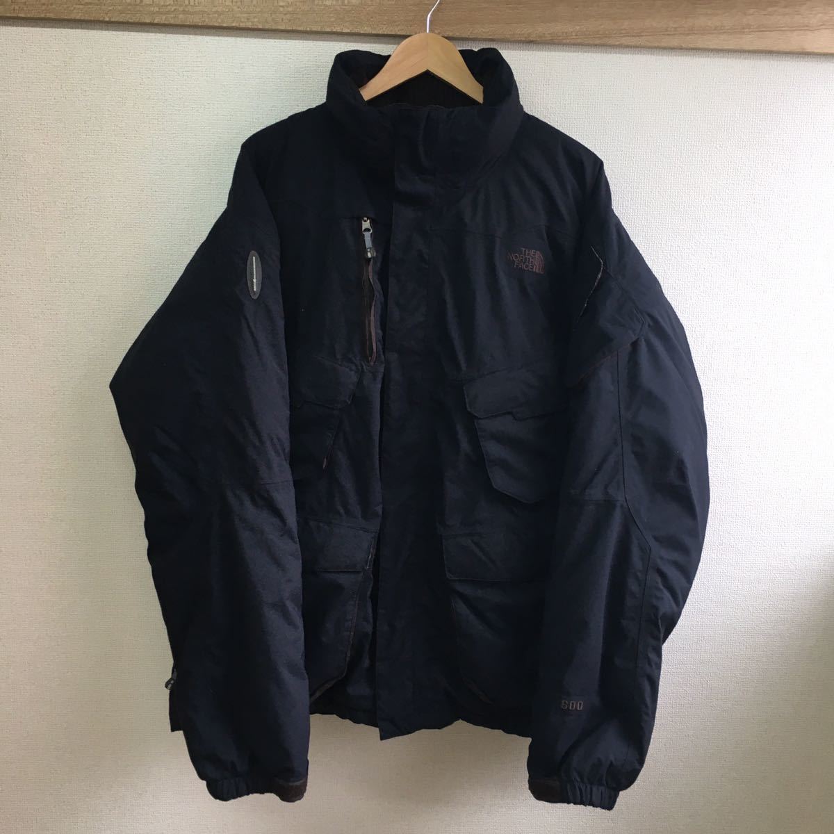 【人気，お買い得】 THE NORTH FACE ノースフェイス ダウンジャケット ナイロンジャケット ブラック 黒 600フィル y1067(XLサイズ以上)｜売買されたオークション情報、yahooの商品情報をアーカイブ公開 - オークファン 男性用