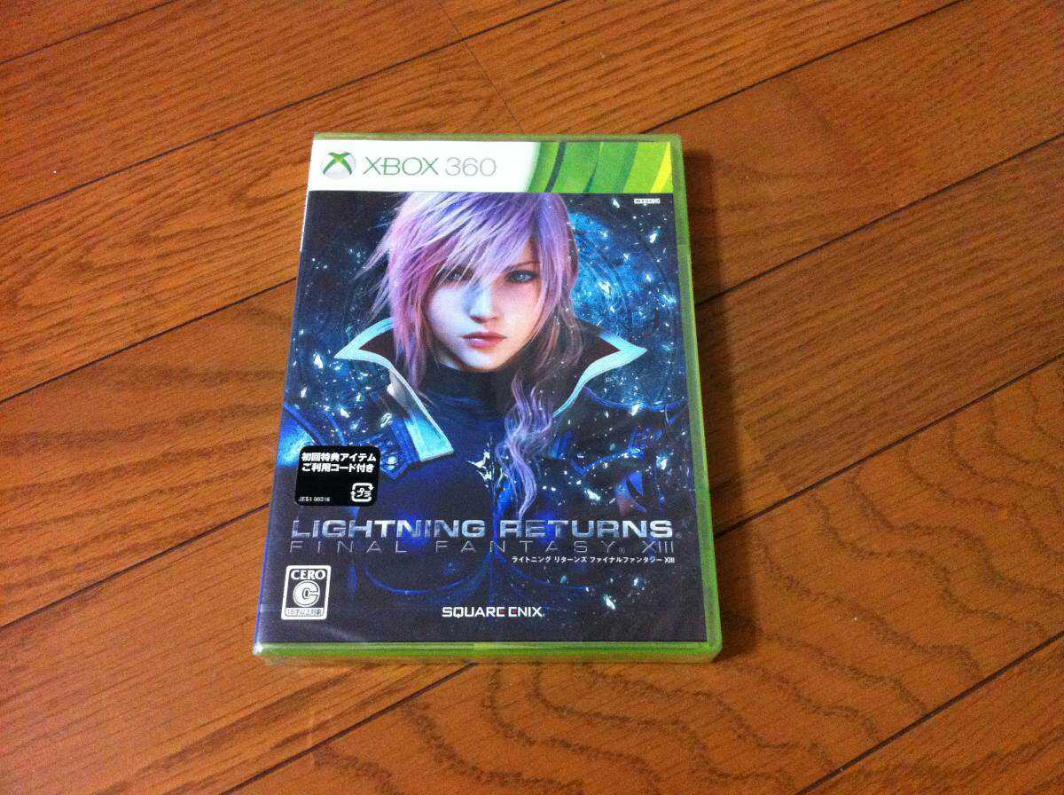 新品未開封 XBOX360 ライトニングリターンズ ファイナルファンタジー13 XIII スクウェアエニックス LRFF13 ライトニング リターンズ 新品未開封 | ファイナルファンタジーXIII ファイナルファンタジー13