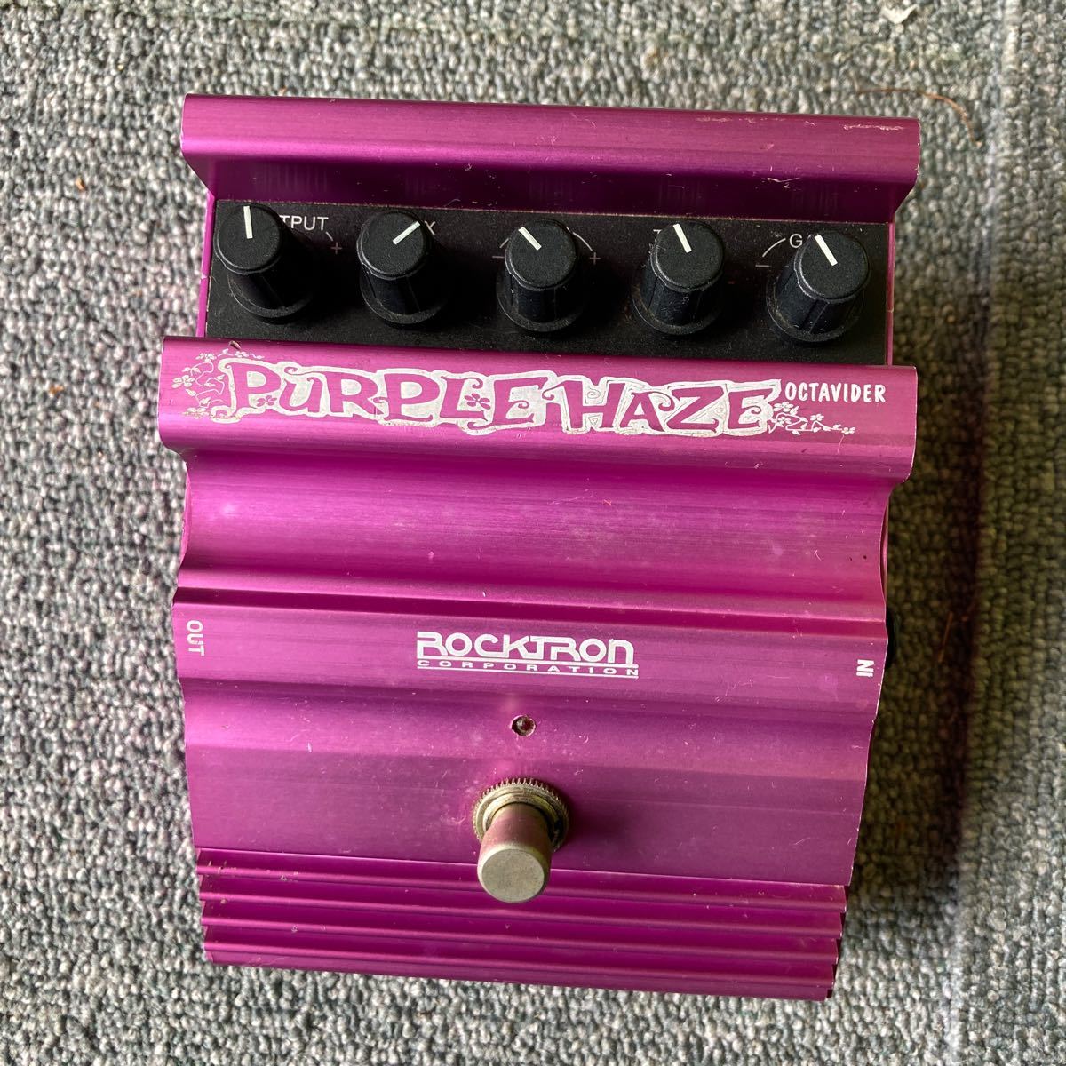 Rocktron Purple Haze Octavider Used | Tested eBay distortion fuzz