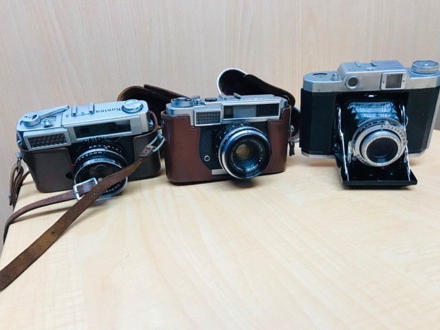カメラ おまとめ 大量 12台 レンズ、パーツ有 ニコン キャノン OLYMPUS