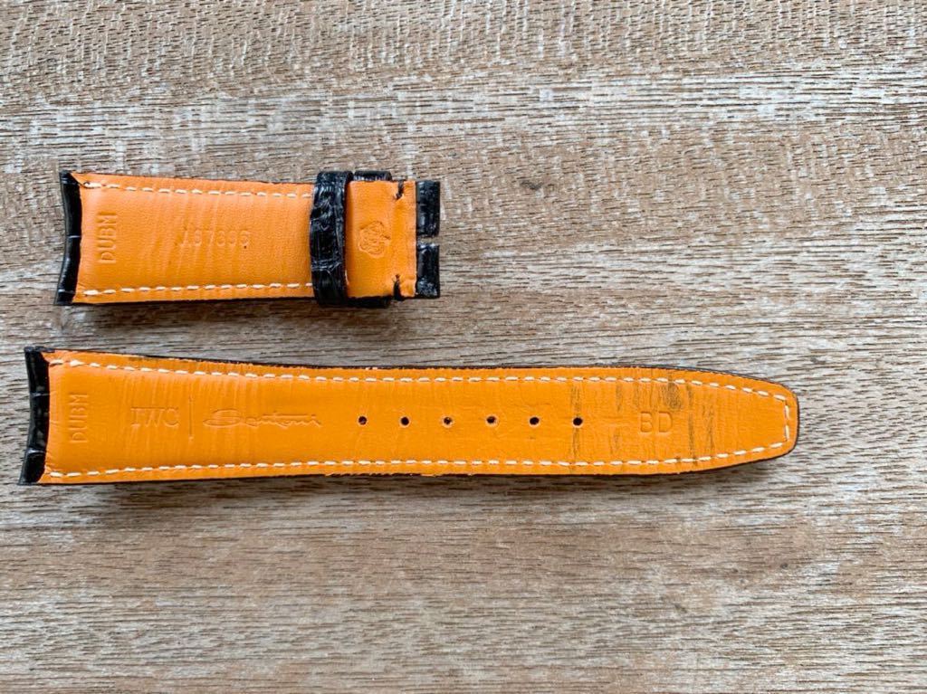 IWC 純正 - Strap Santoni For Watch Leather Custom クロコダイル