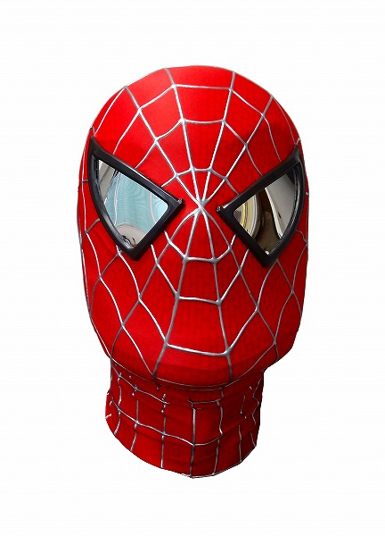 スパイダーマン3 3Dウェブ マスク 検 コスチューム(スパイダーマン