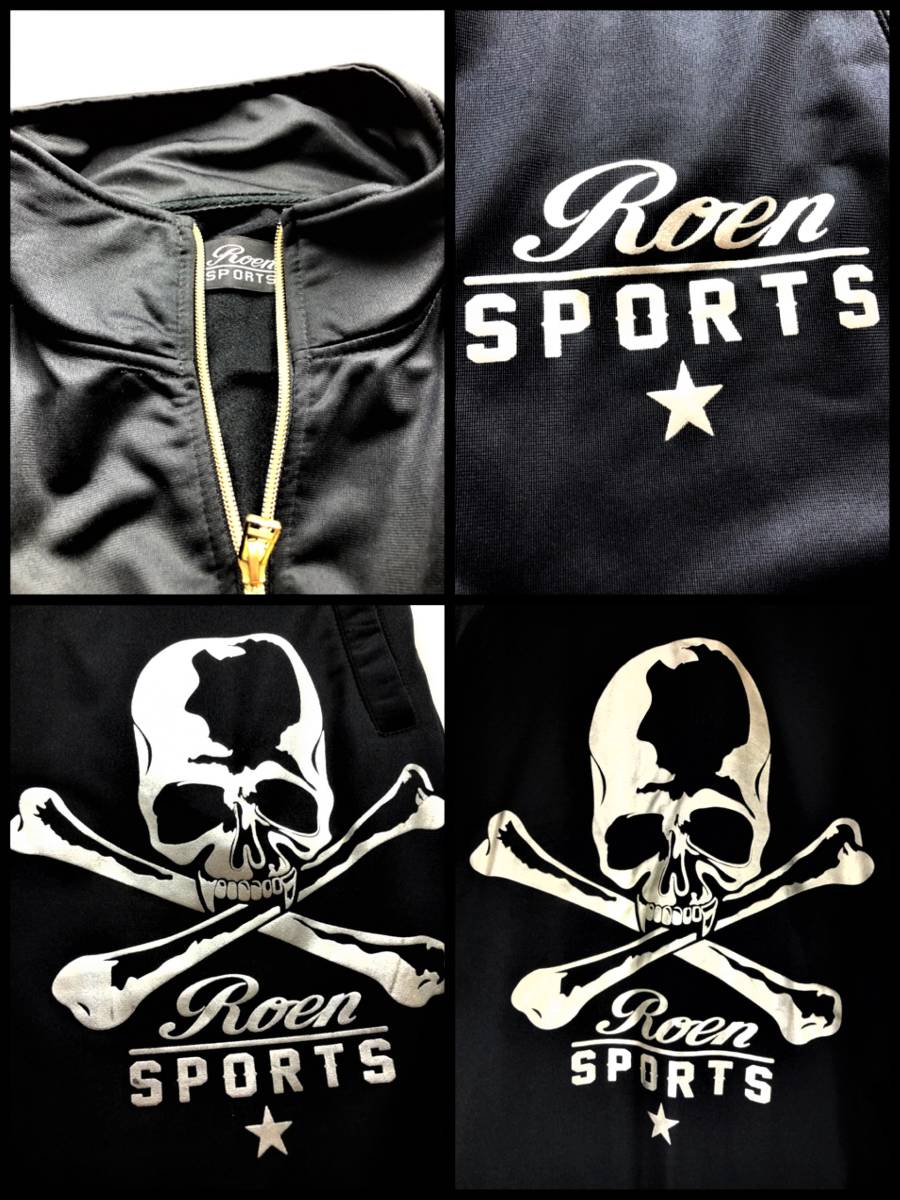 Roen SPORTS スカルジャージセットアップ (XL) 美品 ロエン(ジャケット 