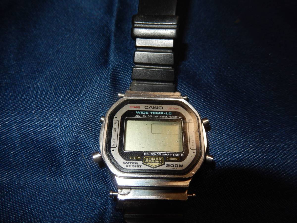 レア品：CASIO Gショック WW-5100 ジャンク - WW-5100 CASIO Digital 