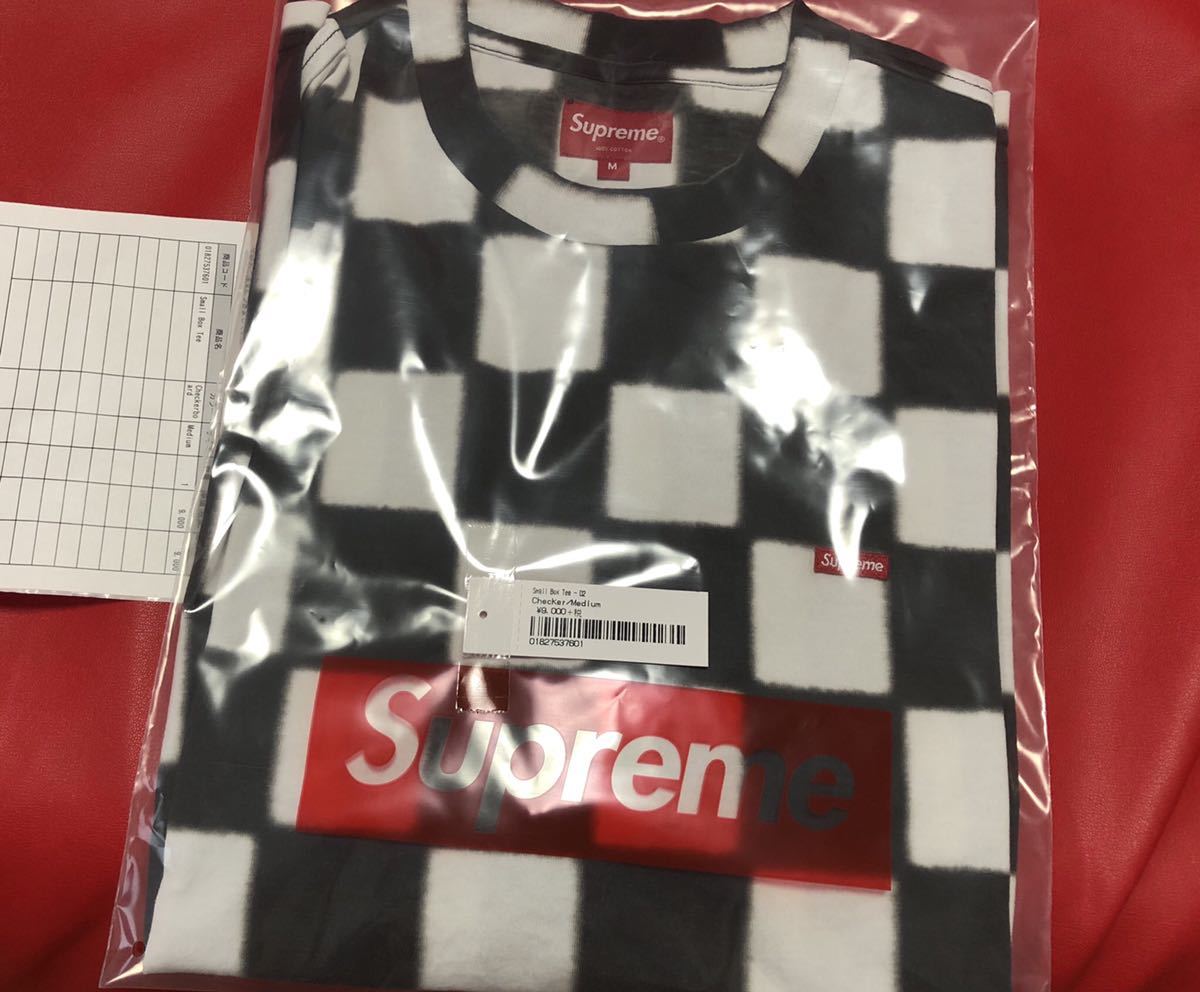 Box Small Tee Supreme Checkerboard XL Size 20ss (シュプリーム