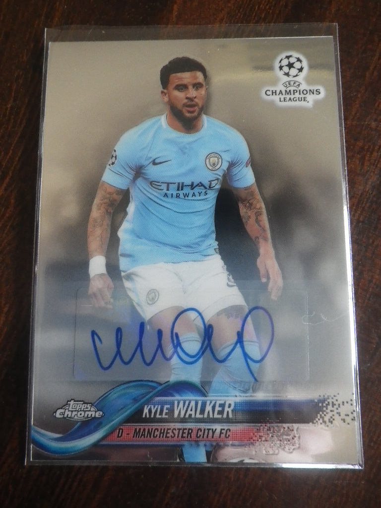 カイル ウォーカー 】2017-18 Topps Chrome UEFA Champions League 