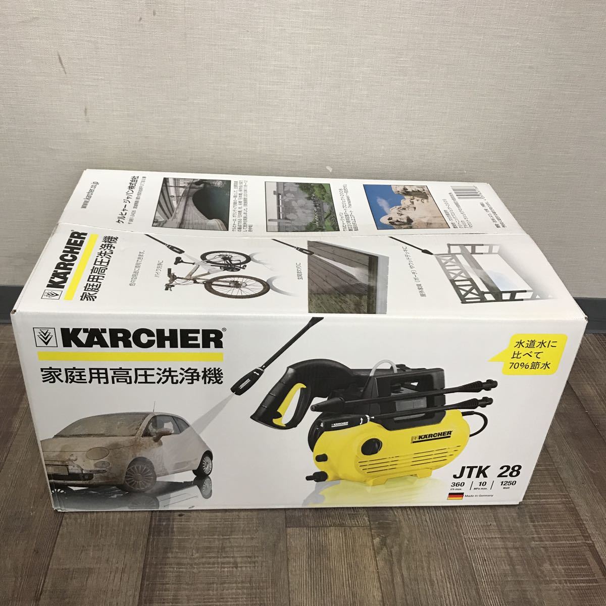 サ　[未使用] KARCHER ケルヒャー 家庭用高圧洗浄機　JTK28 管理tk