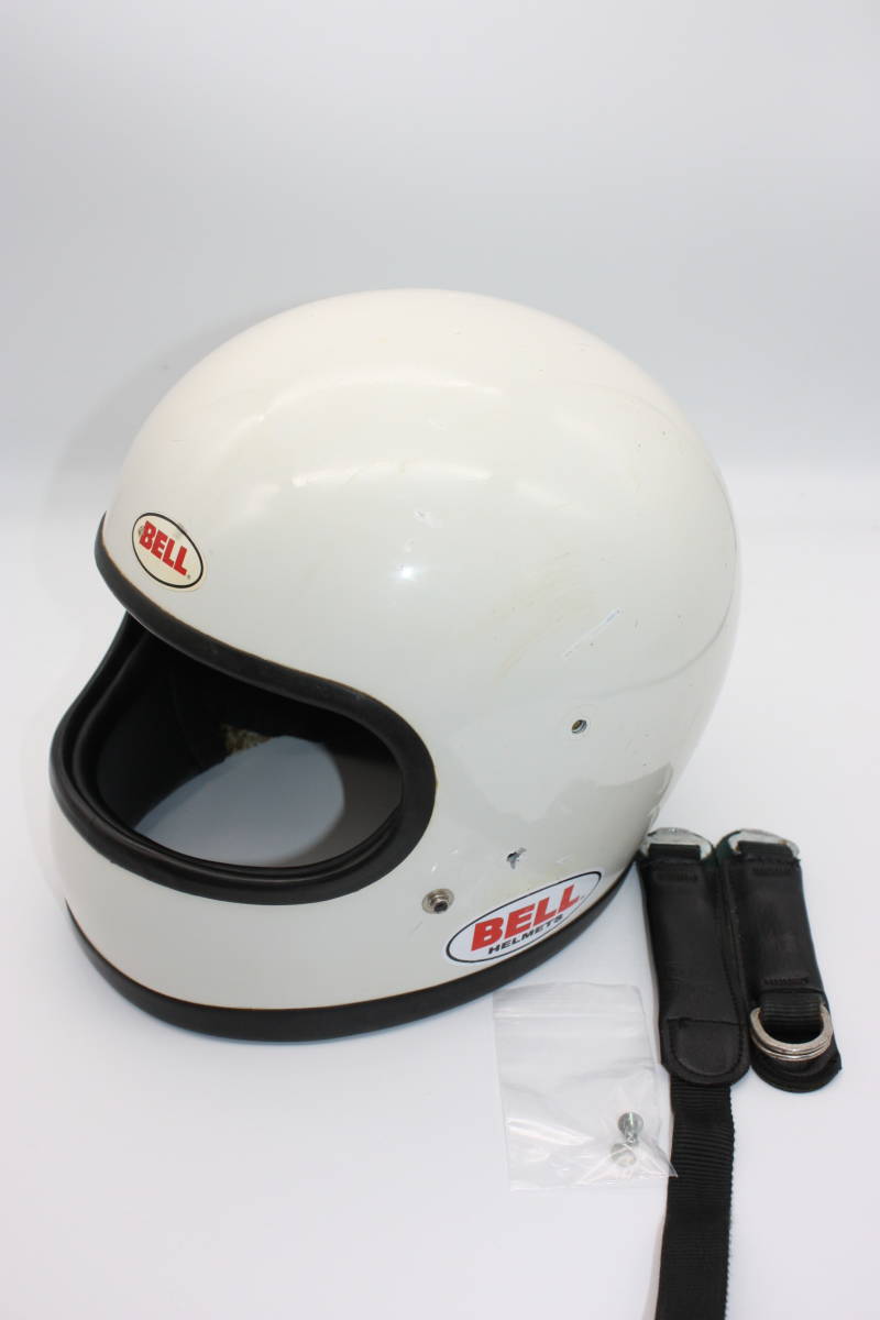 56 ビンテージ BELL STAR2 ホワイト ヘルメット ベル500txrtmoto3star