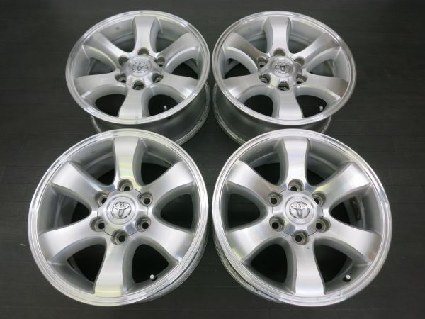 ランドクルーザープラド120純正ホイールをレインボーカスタム塗装 