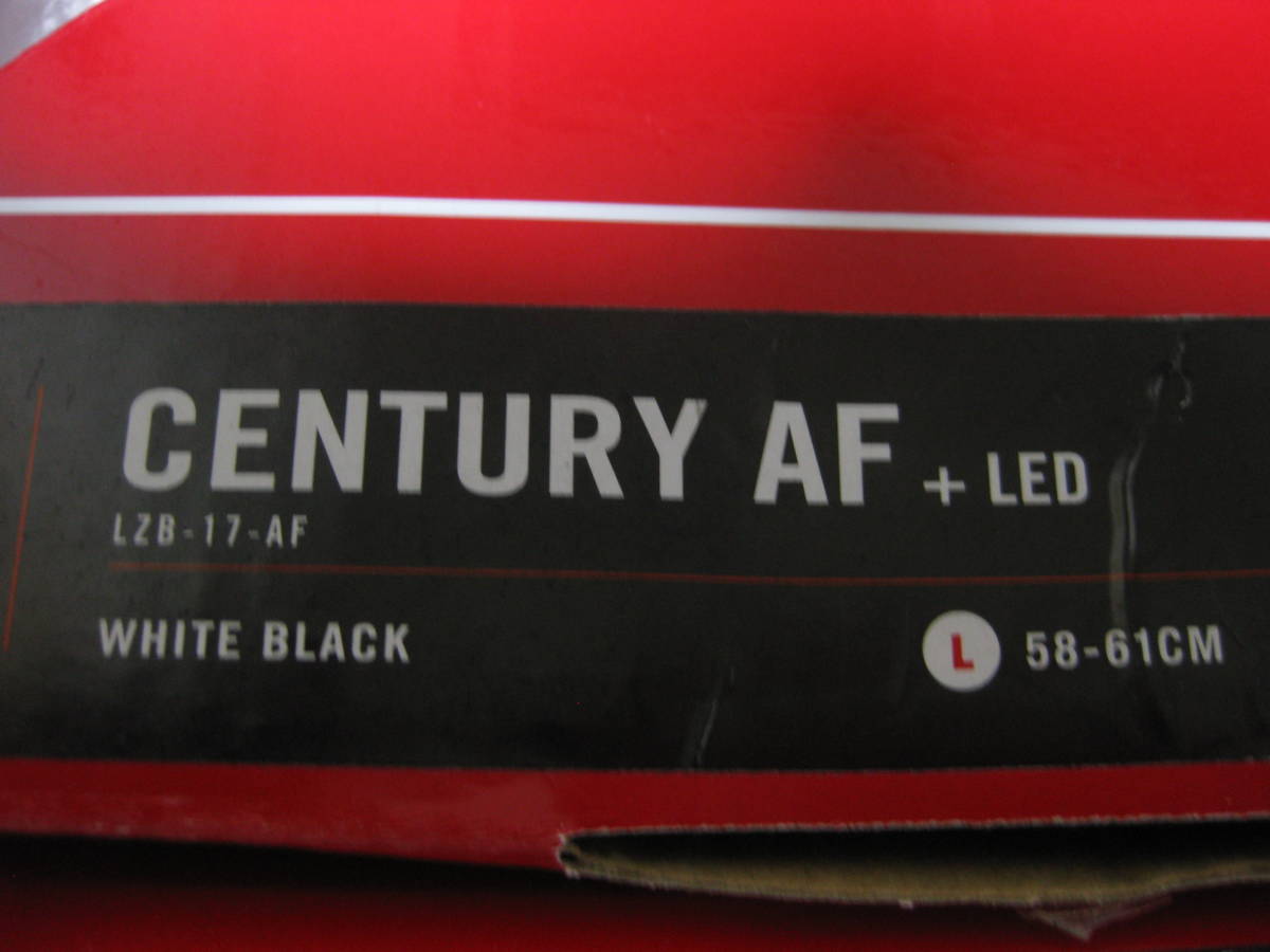 人気定番，得価 レイザー CENTURY AF＋LED ホワイト/ブラック Lサイズ58-61CM(Lサイズ)｜売買されたオークション情報、yahooの商品情報をアーカイブ公開 - オークファン 大人用