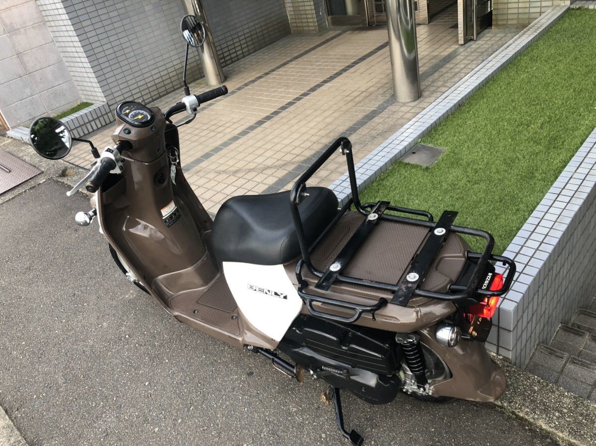 売り切れ！ベンリィ 50 4スト　低走行　インジェクション 両手でブレーキタイプです。釣り！宅配に！ Honda ホンダ ベンリィ 50 ベンリー BENLY 両手ブレーキ FI