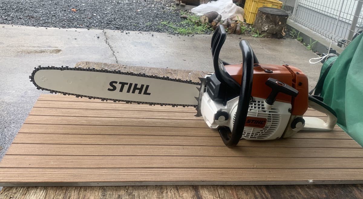 STIHL スチール MS260 チェーンソー トラブル時の再始動方法 