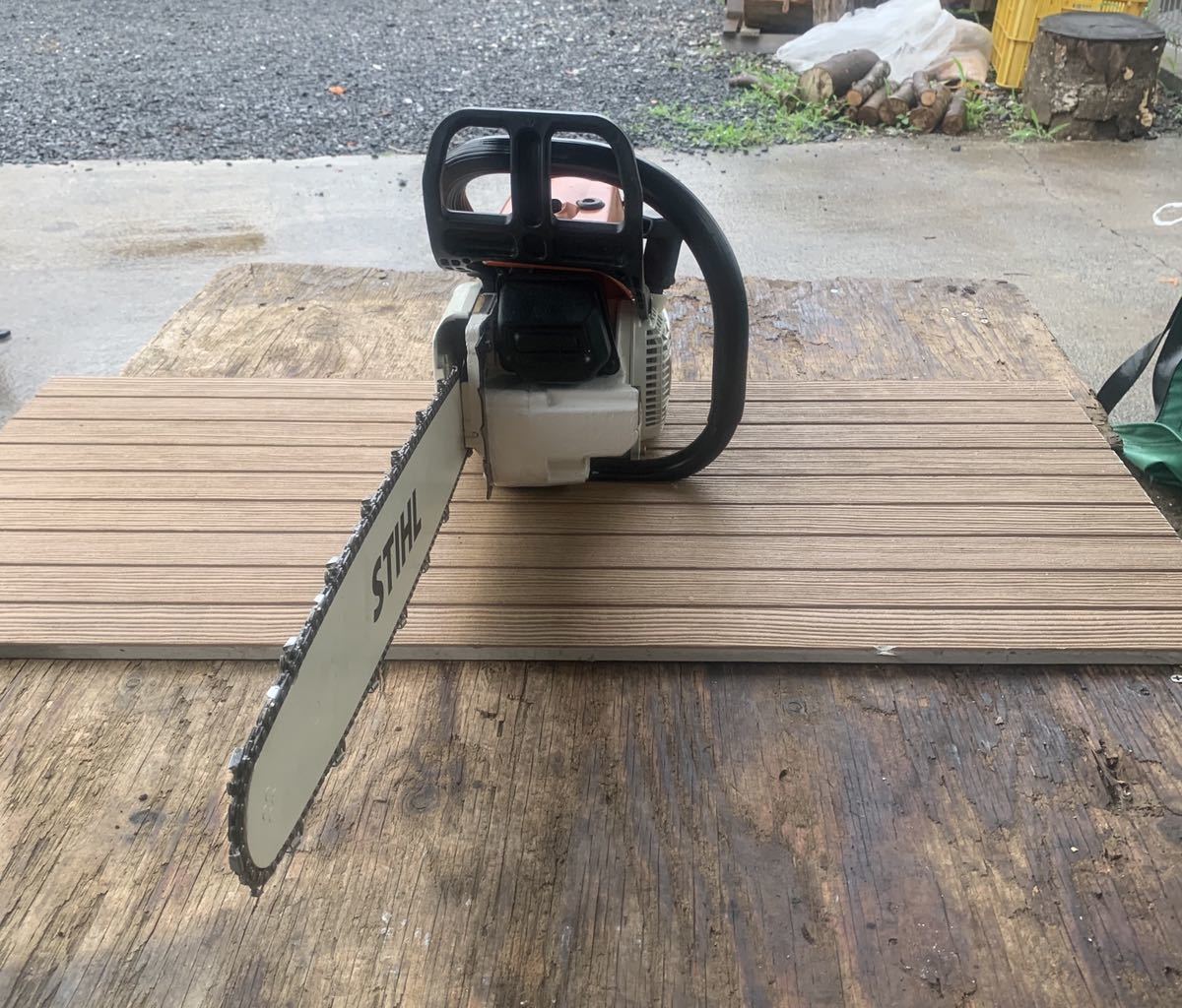 STIHL スチール MS260 チェーンソー トラブル時の再始動方法 