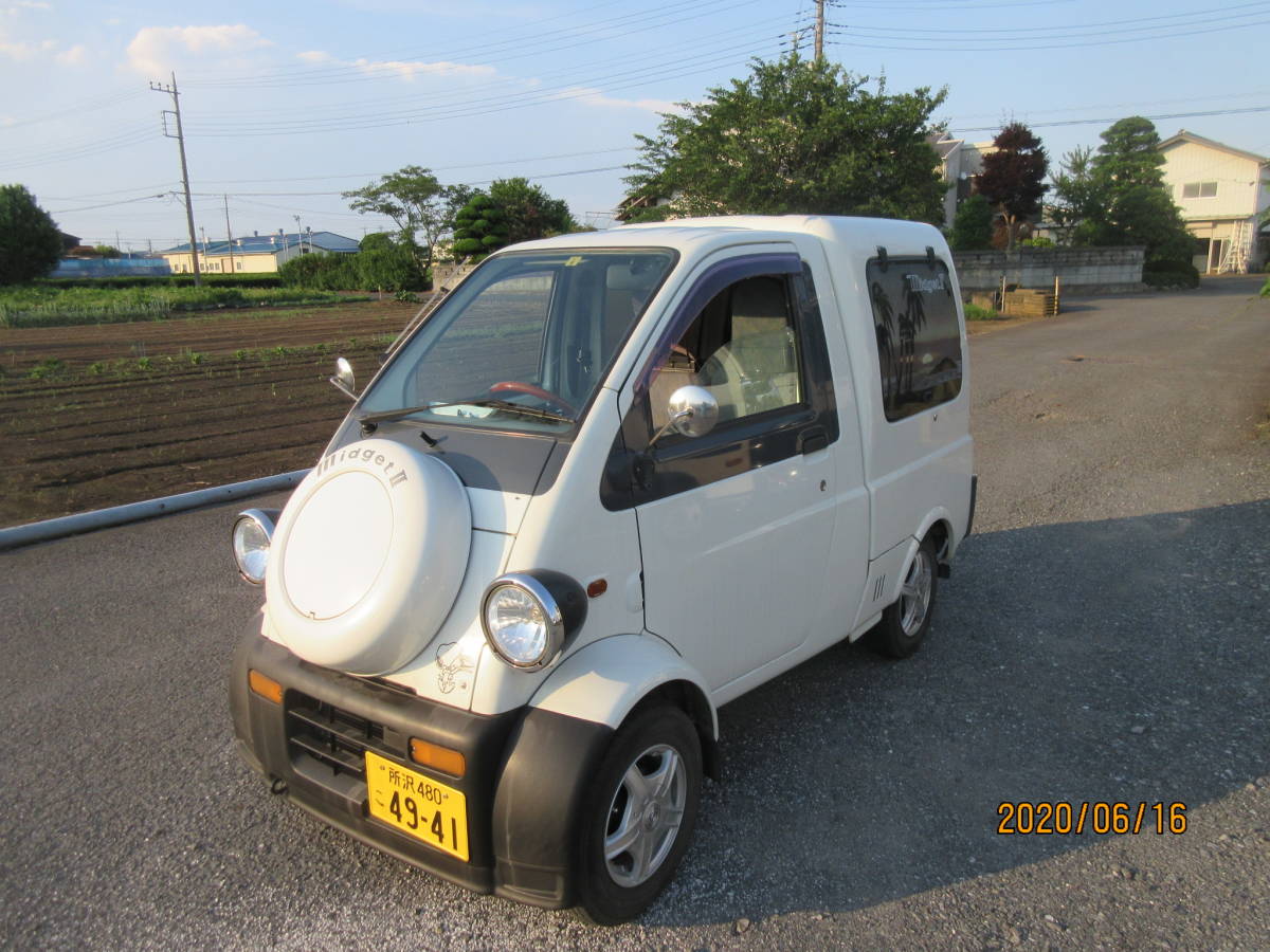 【2026，品質保証】 平成１０年 ミゼットⅡ カーゴ Ｖ－Ｋ１００Ｃ クーラー付 ヒーター付き ＡＴ 車検 令和４年５月(ミゼットII)｜売買されたオークション情報、yahooの商品情報をアーカイブ公開 - オークファ ミゼットII
