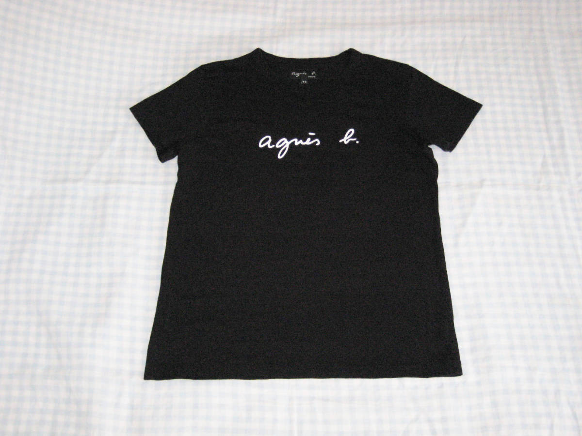 agnes コットン 半袖 tシャツ b プリント Tシャツ - アニエスベー b 