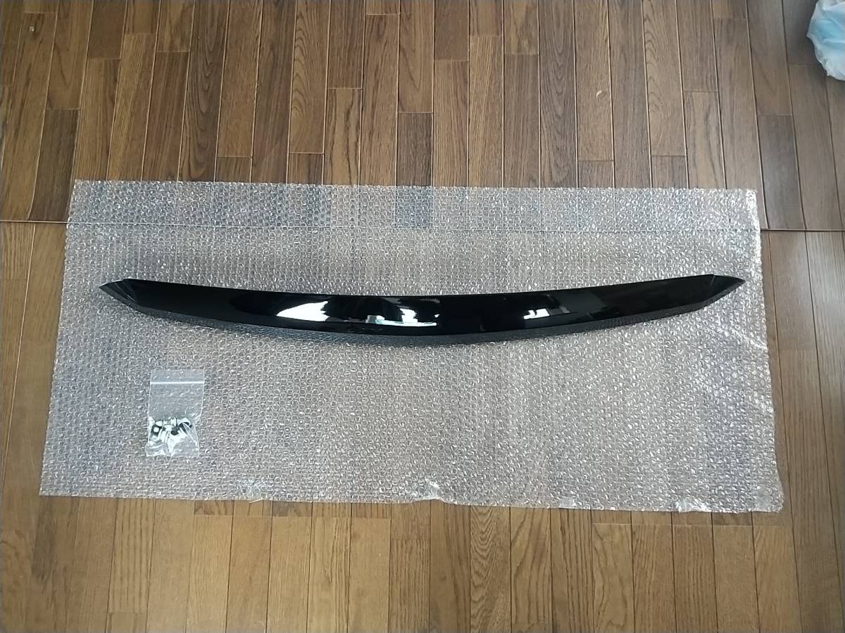 30 アルファード 前期 ボンネット フード モール 202黒　送料無料_4