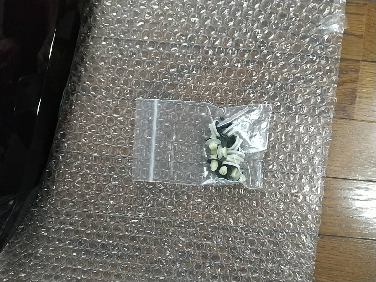 30 アルファード 前期 ボンネット フード モール 202黒　送料無料_5