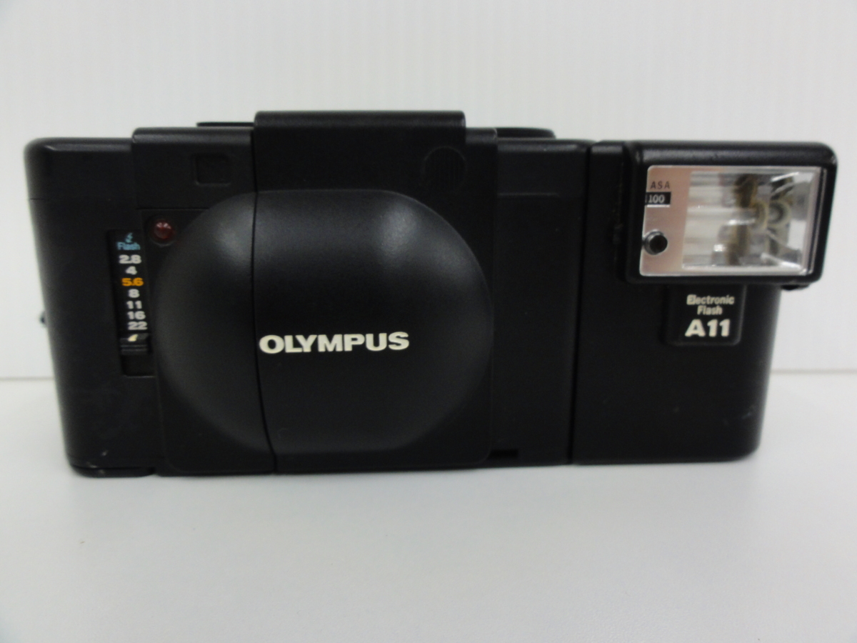 55】【ジャンク】 OLYMPUS XA A11 オリンパス フィルムカメラ