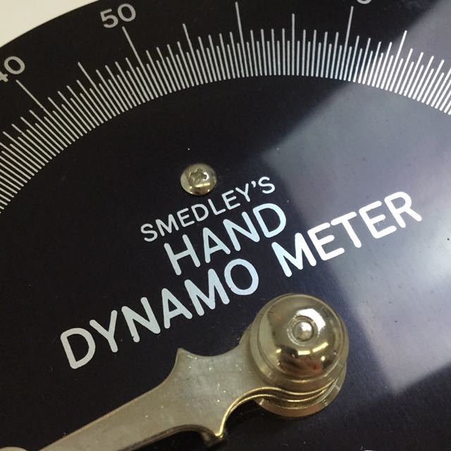 DYNAMO METER 握力計 SMEDLEY'S HAND 握力測定器 スメドレー式