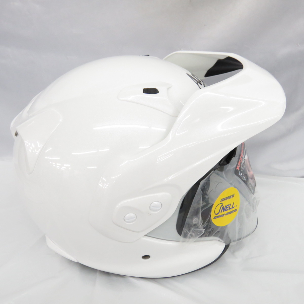 美品】Aai アライ ジェットヘルメット CT-Z グラスホワイト 白 サイズ 