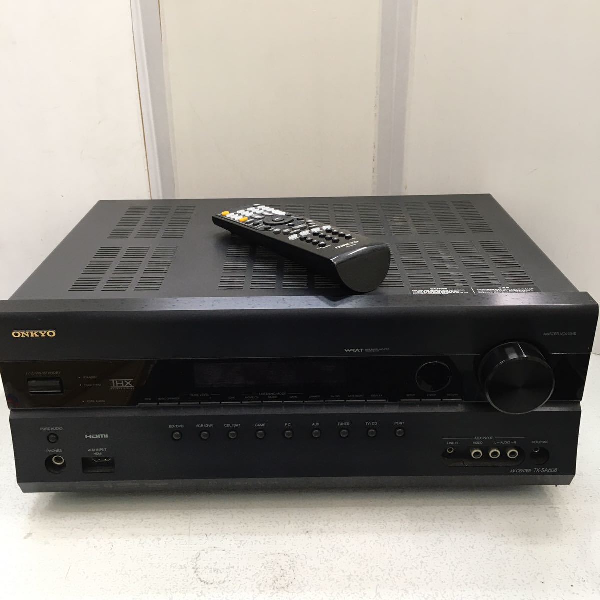ONKYO TX-SA608 AVアンプ オンキョー - 7.1ch | アンプ メルカリ 「tx