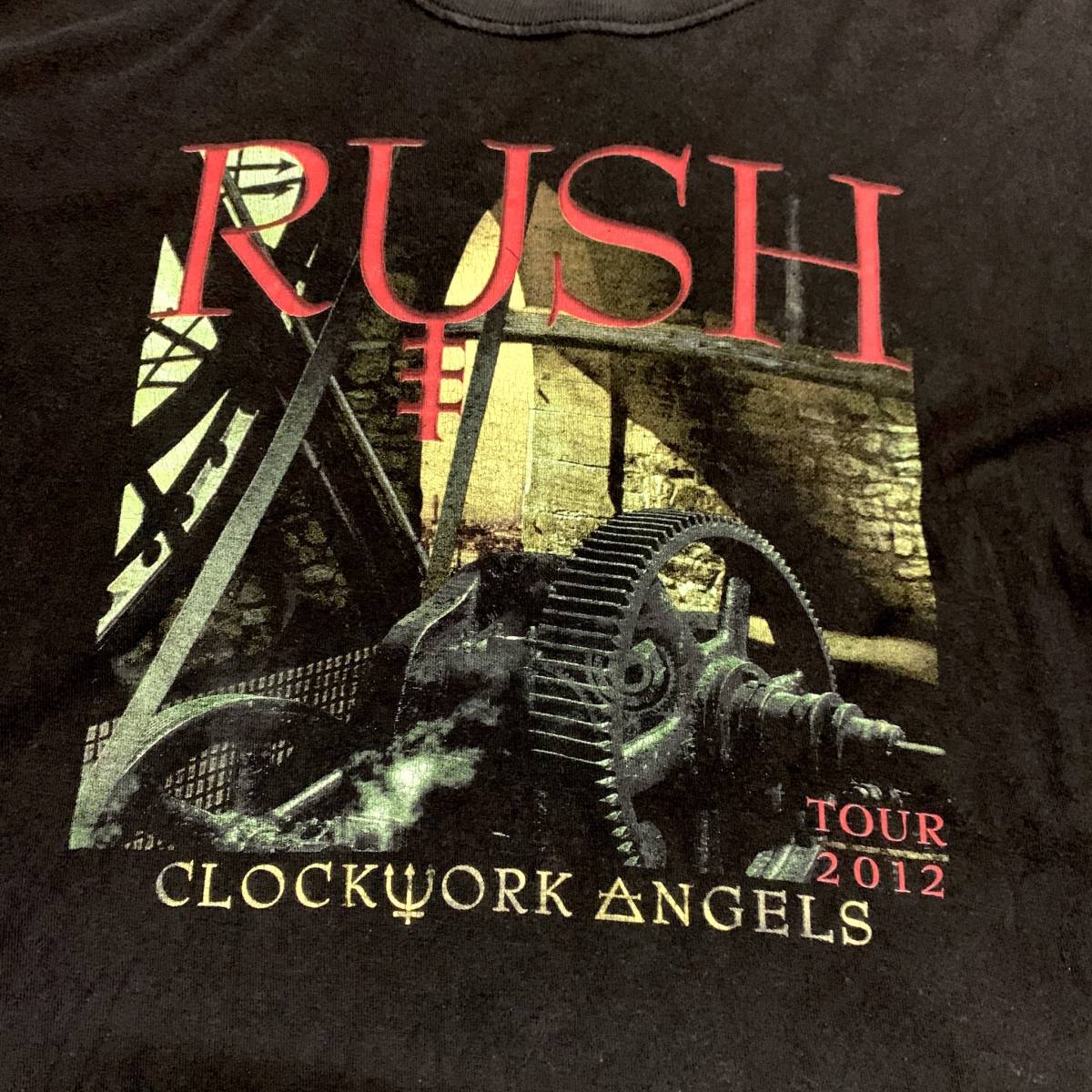 人気定番，高品質 RUSH バンド Tシャツ XLサイズ 黒 ツアー ロック 2012年 ラッシュ アメリカ古着(Tシャツ)｜売買されたオークション情報、yahooの商品情報をアーカイブ公開 - オークファン Tシャツ