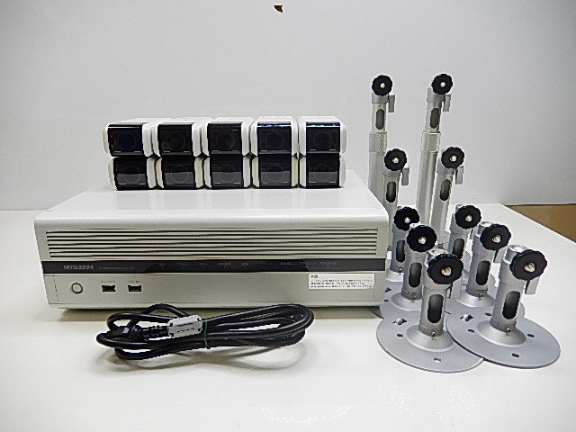 日本製 防犯カメラ 三菱 レコーダー NC-3000 NR-3500 監視カメラ