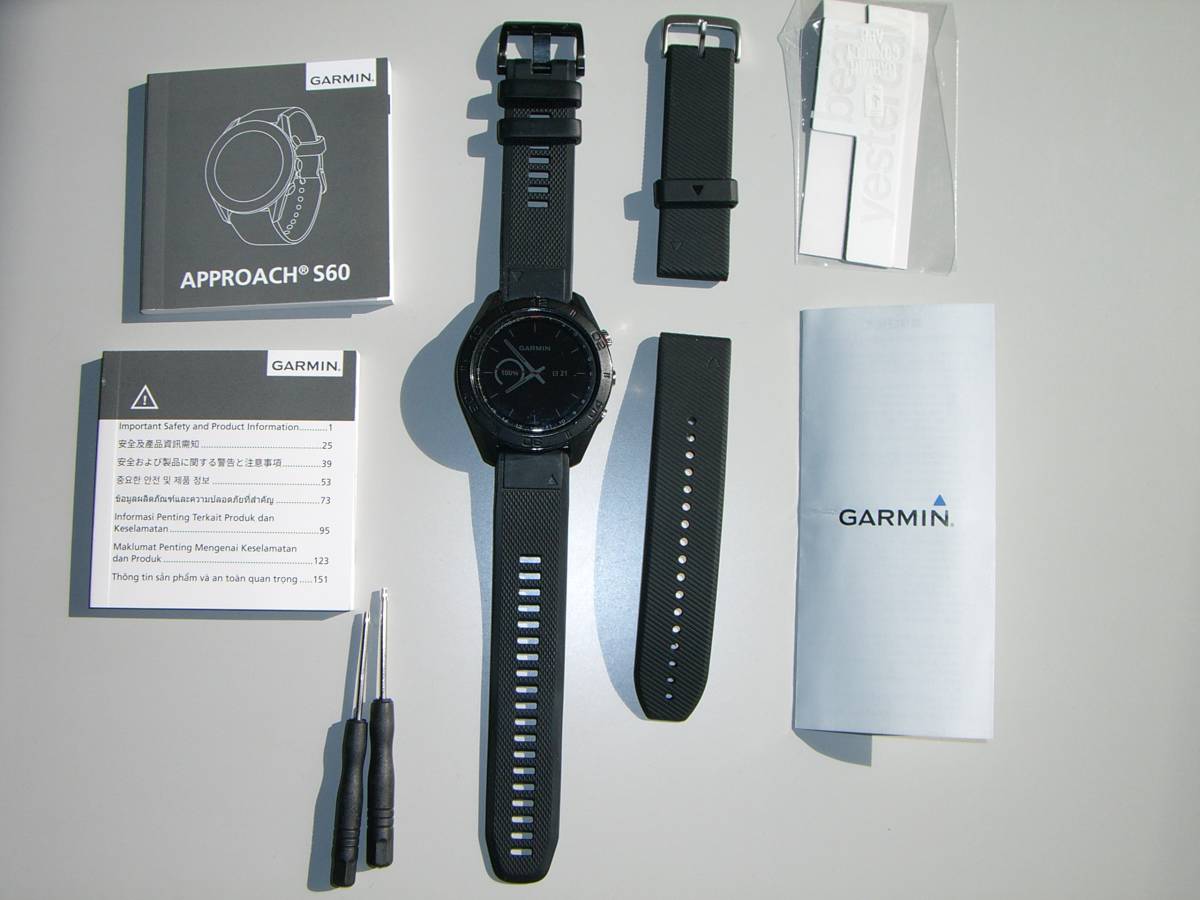 超激得 GARMINガーミンアプローチS60(GPSナビ)｜売買されたオークション情報、yahooの商品情報をアーカイブ公開 - オークファン GPSナビ