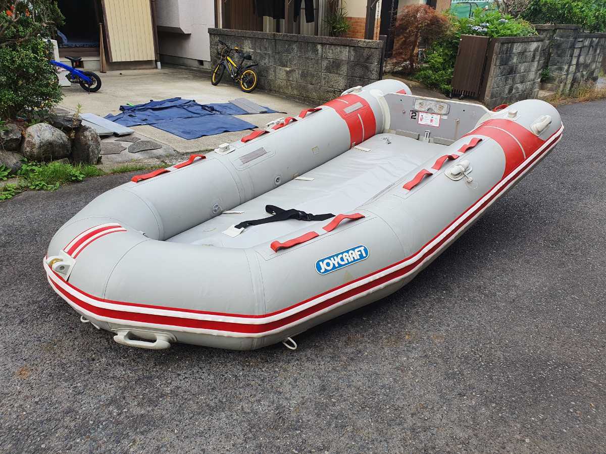  ジョイクラフト JES-336 ゴムボート 訳あり 海釣り バス釣り(パワーボート)｜売買されたオークション情報、yahooの商品情報をアーカイブ公開 - オークファン パワーボート