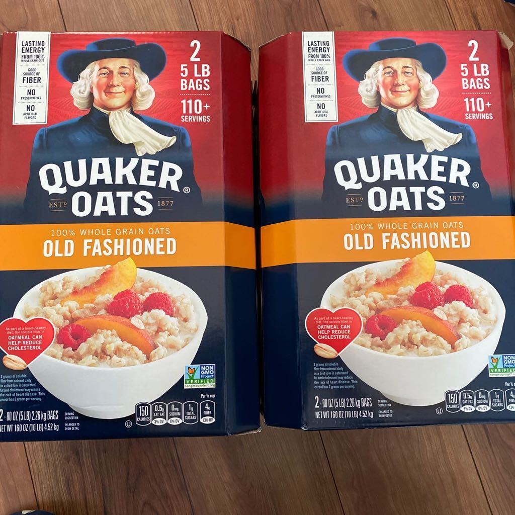 クエーカー　オートミール　4.52kg 2箱　送料込_1