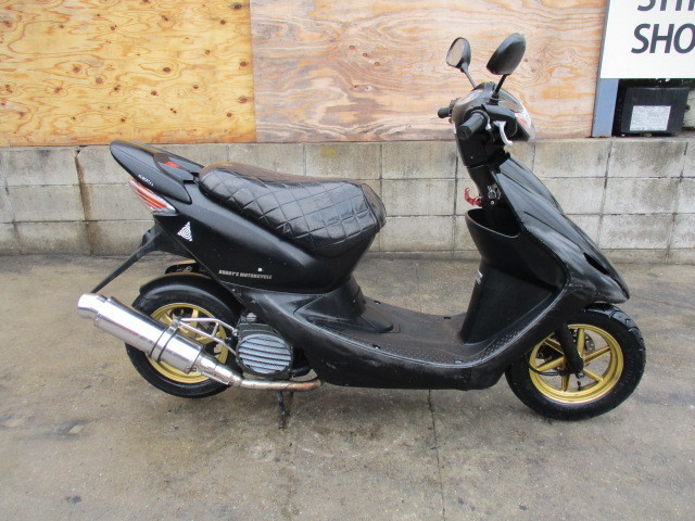 △6540△ホンダ ディオ （DIO） AF57 Z4 ブラック 実働 愛知