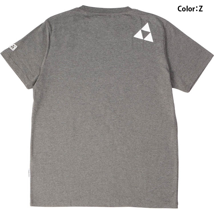 グレーロゴ（背面）｜Fischer's フィッシャーズロゴTシャツ フィッシャーズロゴキッズTシャツ tシャツの通販 グレーロゴ（前面）｜Fischer's fischer T-SHIRT &frasl; Fischer サッポロスキッド - フィッシャー LOGO BIG FISCHER 公式・セールショートスリーブズーピッカーティー（ユニセックス