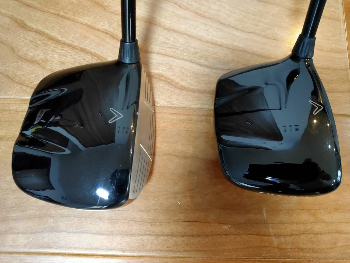 中古 キャロウェイ FT-i SQUAREWAY 5W 18° & 7W 21° 2本セット 純正シャフト フレックスS スクエアウェイ　　_2