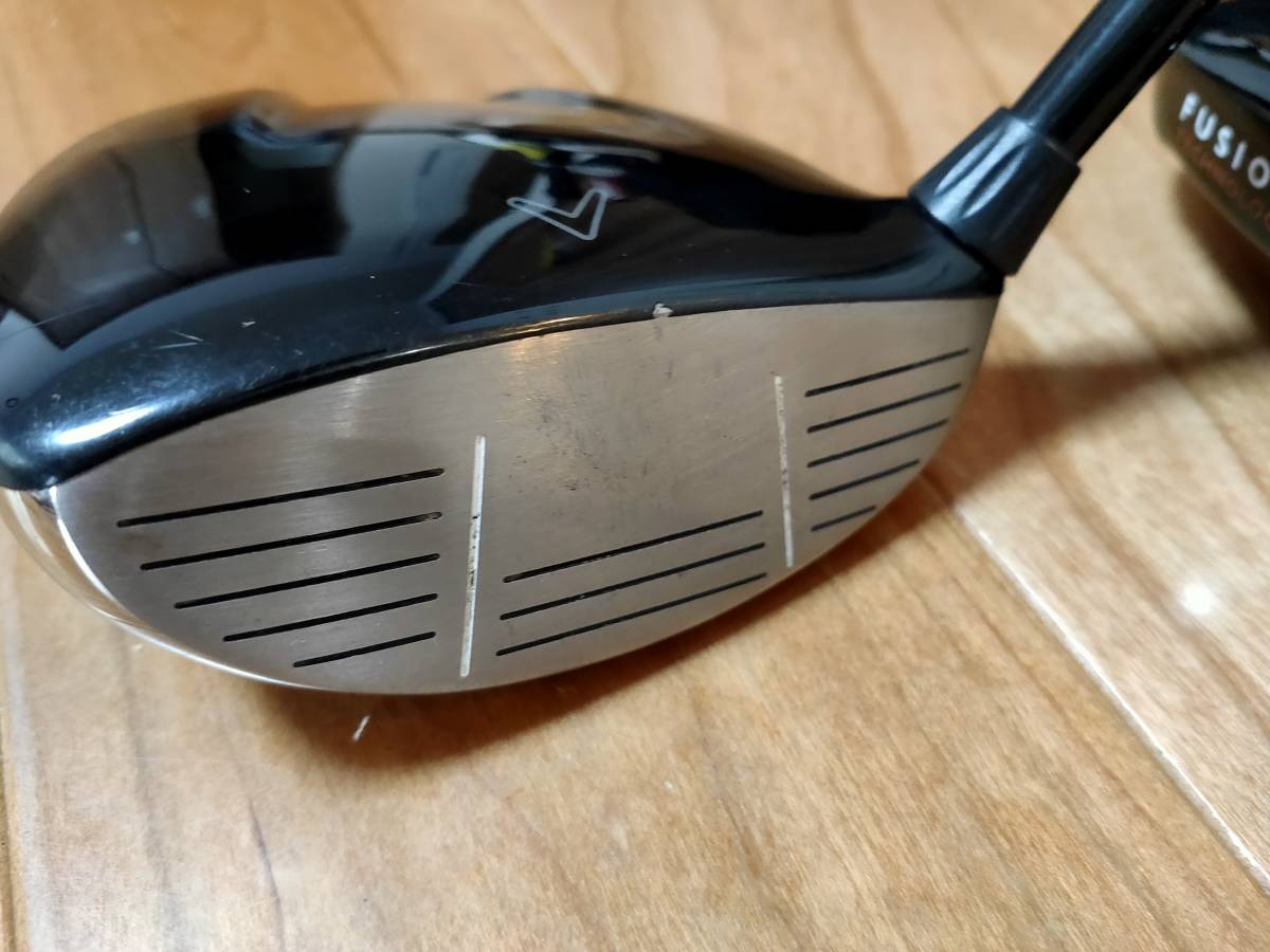 中古 キャロウェイ FT-i SQUAREWAY 5W 18° & 7W 21° 2本セット 純正シャフト フレックスS スクエアウェイ　　_3