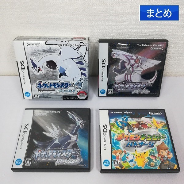 Gp126y Dsソフト ポケモン ソウルシルバー ダイヤモンド パール 他計4点 ゲーム W ロールプレイング 売買されたオークション情報 Yahooの商品情報をアーカイブ公開 オークファン Aucfan Com