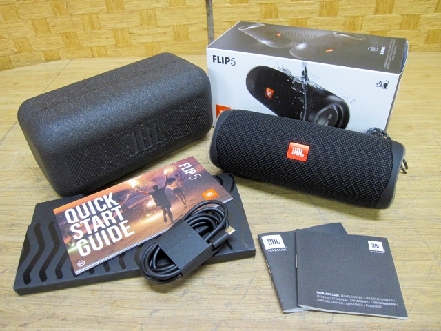 【豊富な，送料無料】 SHC22743 JBL FLIP5 Bluetooth ワイヤレスポータブルスピーカー 防水 IPX7 直接お渡し歓迎(スピーカー本体)｜売買されたオークション情報、yahooの商品情報をアーカイブ公開 - オークファン JBL